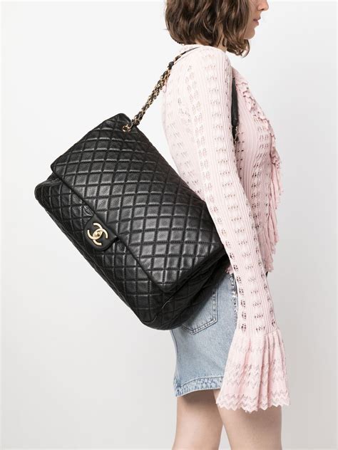 chanel classic flap chaincamila disrested sholder bag|chanel flap bag history.